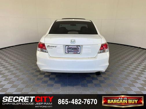 White Diamond Pearl 2008 Honda Accord EX-L