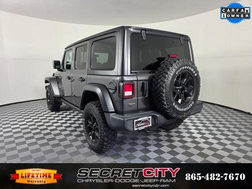 Granite Crystal Clearcoat Metallic 2022 Jeep Wrangler Unlimited Sport