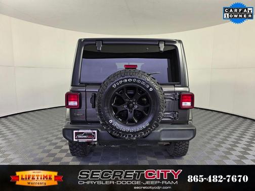Granite Crystal Clearcoat Metallic 2022 Jeep Wrangler Unlimited Sport