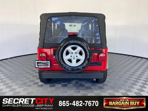 Flame Red 2006 Jeep Wrangler X