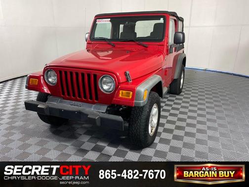 Flame Red 2006 Jeep Wrangler X