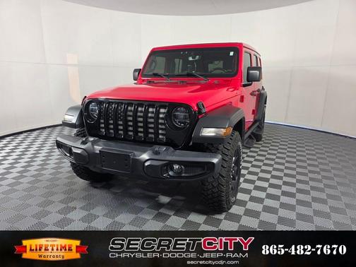 Firecracker Red Clearcoat 2021 Jeep Wrangler Unlimited Sport