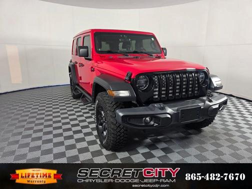 Firecracker Red Clearcoat 2021 Jeep Wrangler Unlimited Sport