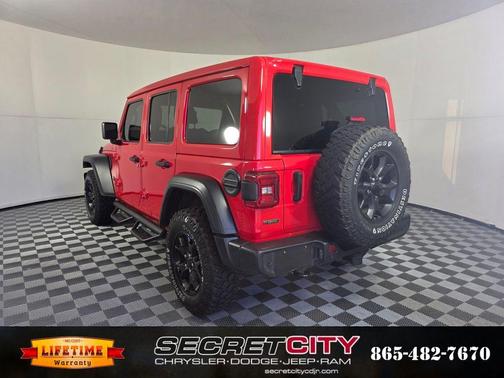 Firecracker Red Clearcoat 2021 Jeep Wrangler Unlimited Sport