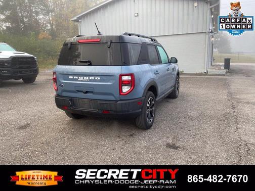 Azure Gray Metallic 2024 Ford Bronco Sport Outer Banks