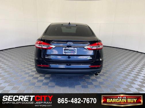 Black 2019 Ford Fusion SEL
