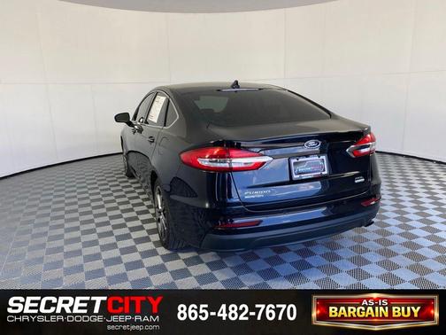Black 2019 Ford Fusion SEL