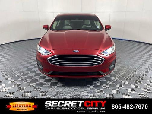 Red Metallic 2020 Ford Fusion SE