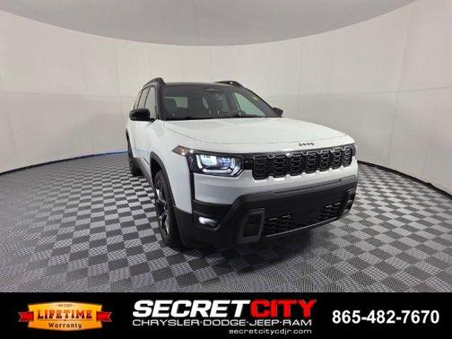 Bright White Clearcoat 2026 Jeep Cherokee Overland