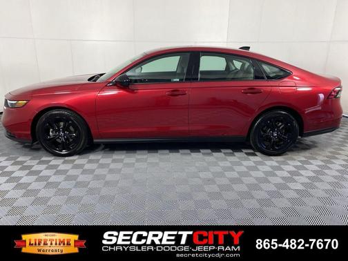 Red 2025 Honda Accord SE