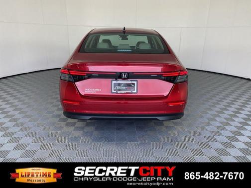Red 2025 Honda Accord SE