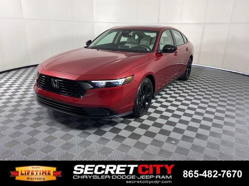 Red 2025 Honda Accord SE