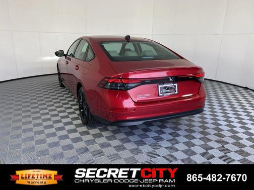 Red 2025 Honda Accord SE