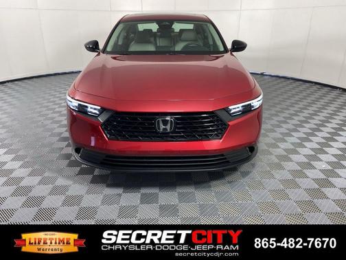 Red 2025 Honda Accord SE