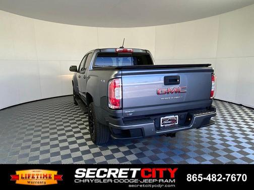 Satin Steel Metallic 2021 GMC Canyon Elevation