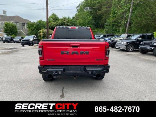 Flame Red Clearcoat 2019 RAM 1500 Rebel