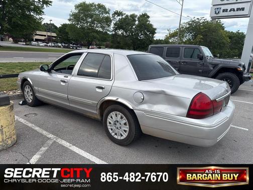 Silver 2005 Mercury Grand Marquis GS