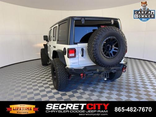 Bright White Clearcoat 2022 Jeep Wrangler Unlimited Rubicon