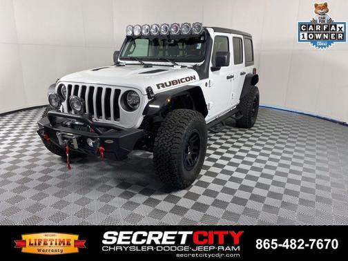 Bright White Clearcoat 2022 Jeep Wrangler Unlimited Rubicon