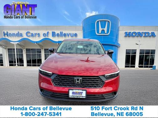 Radiant Red Metallic 2026 Honda Accord SE