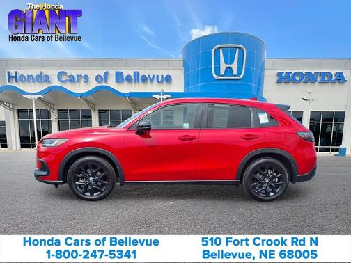 Milano Red 2024 Honda HR-V AWD Sport