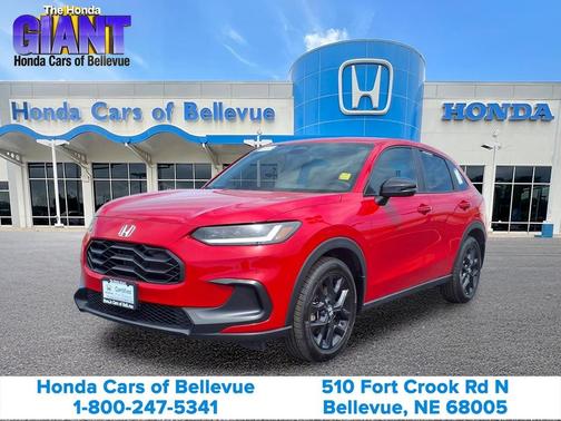 Milano Red 2024 Honda HR-V AWD Sport