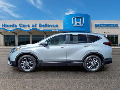 Lunar Silver Metallic 2021 Honda CR-V AWD EX-L