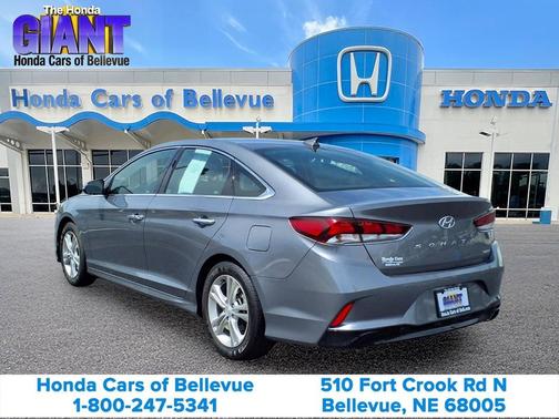 Machine Gray 2018 Hyundai SONATA Limited