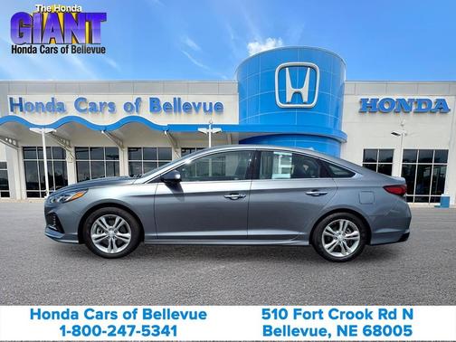 Machine Gray 2018 Hyundai SONATA Limited