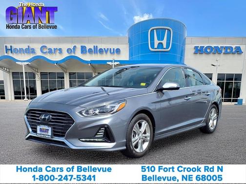 Machine Gray 2018 Hyundai SONATA Limited