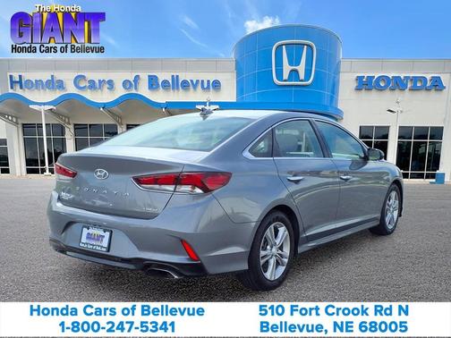 Machine Gray 2018 Hyundai SONATA Limited