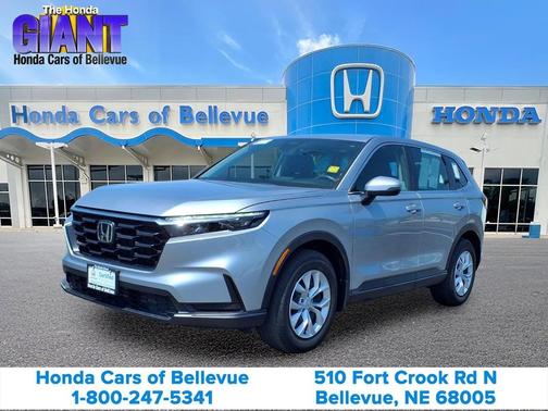Lunar Silver Metallic 2024 Honda CR-V LX AWD