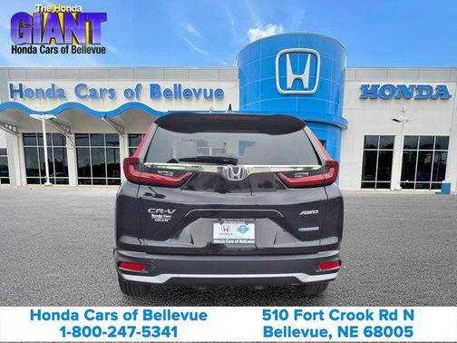 Crystal Black Pearl 2021 Honda CR-V Hybrid EX