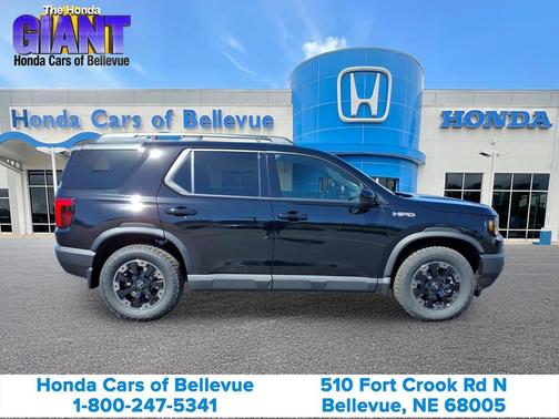 Crystal Black Pearl 2026 Honda Passport AWD TrailSport Elite