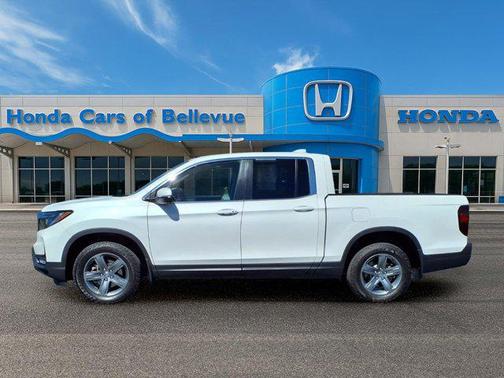 Platinum White Pearl 2023 Honda Ridgeline RTL