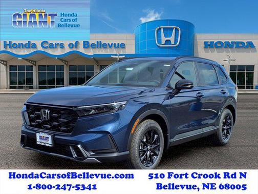 Canyon River Blue Metallic 2026 Honda CR-V Hybrid Sport AWD