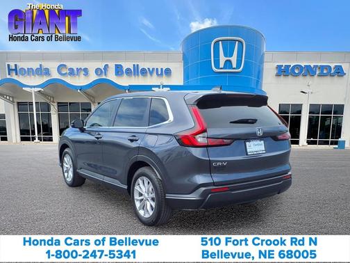 Canyon River Blue Metallic 2024 Honda CR-V EX AWD