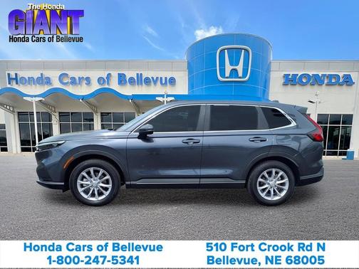 Canyon River Blue Metallic 2024 Honda CR-V EX AWD