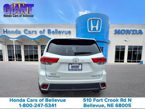 Blizzard Pearl 2017 Toyota Highlander Limited Platinum