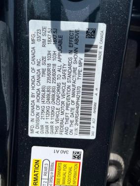 2023 Honda CR-V EX AWD