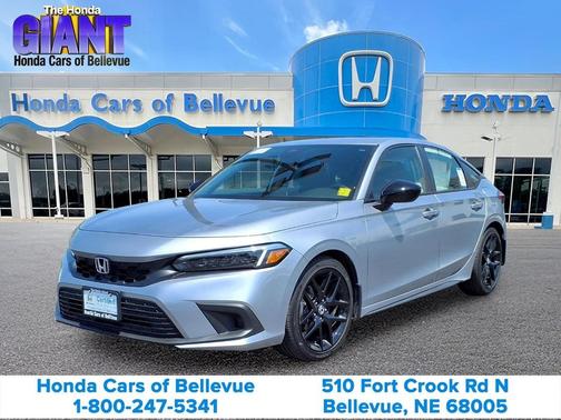 Lunar Silver Metallic 2024 Honda Civic Sport