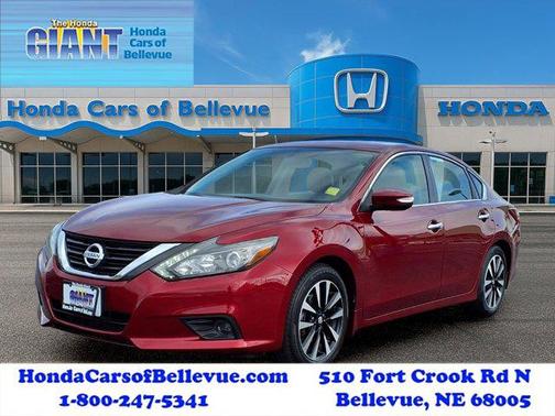 Scarlet Ember 2018 Nissan Altima 2.5 SL