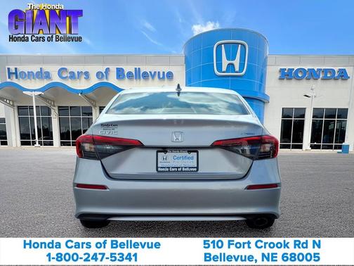 Lunar Silver Metallic 2023 Honda Civic Sport