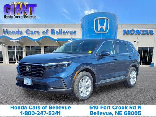 Canyon River Blue Metallic 2024 Honda CR-V EX AWD