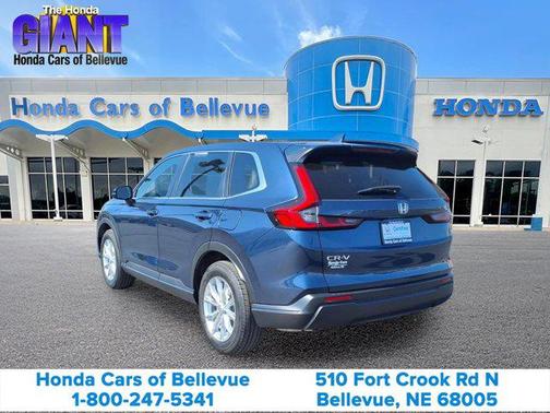 Canyon River Blue Metallic 2024 Honda CR-V EX AWD