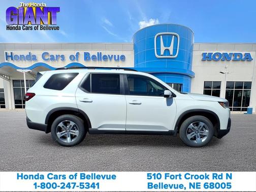 Platinum White Pearl 2026 Honda Pilot EX-L