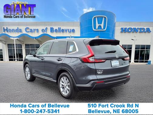Canyon River Blue Metallic 2024 Honda CR-V EX AWD