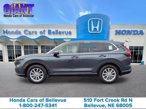 Canyon River Blue Metallic 2024 Honda CR-V EX AWD