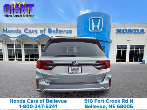 Solar Silver Metallic 2026 Honda Odyssey Elite