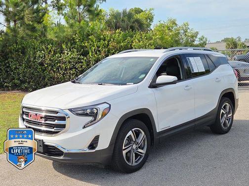 Summit White 2020 GMC Terrain SLT